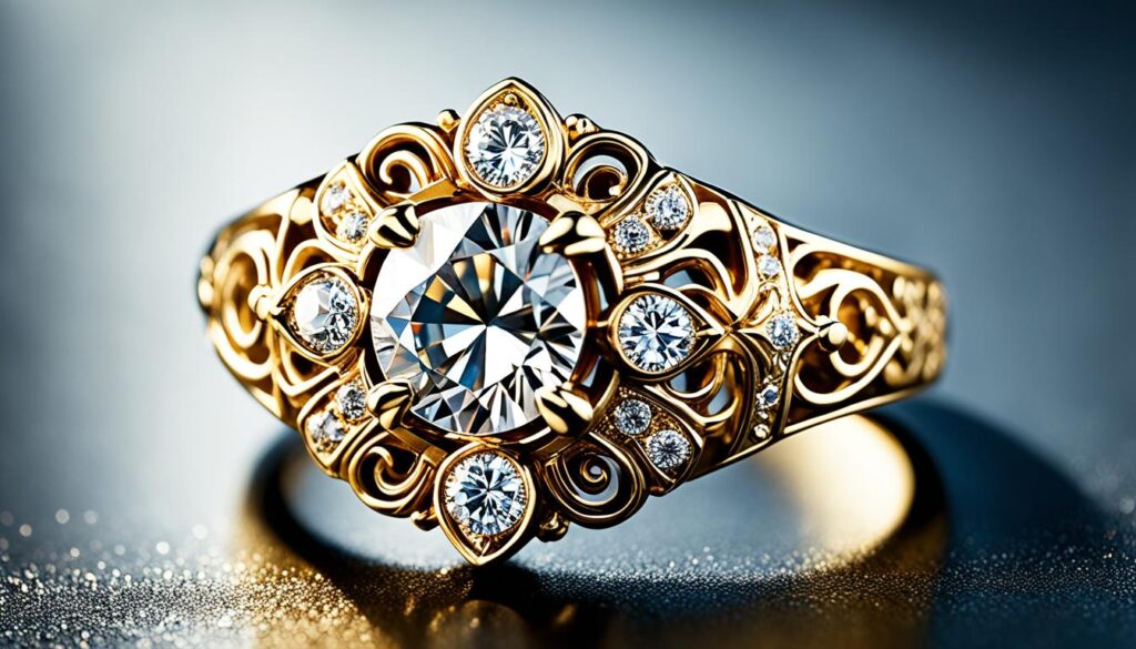 Cincin Berlian Pernikahan